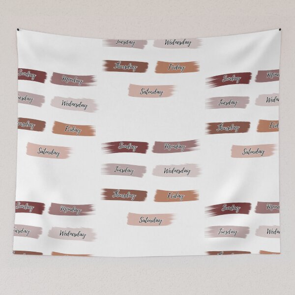 Item preview, All the days of the Week (Monday to Sunday) - Day of the Week designed and sold by slicksdesigns.