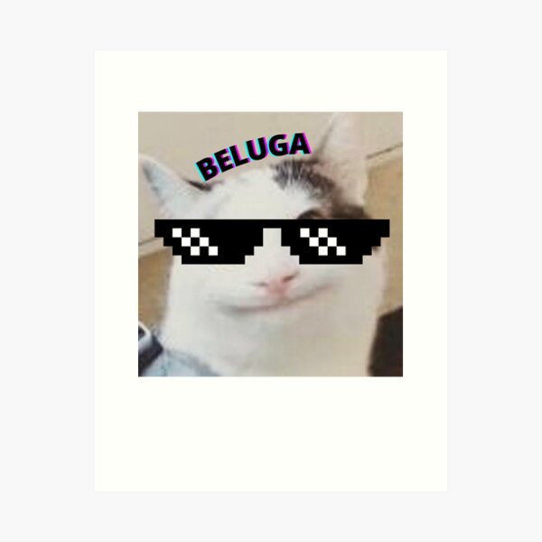 beluga discord Sticker for Sale by Fadloulah