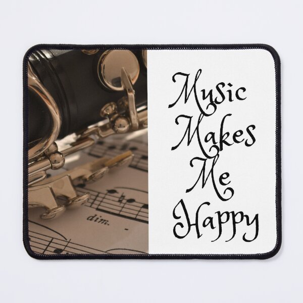 Item preview, Music Makes Me Happy designed and sold by debjaynedesign.