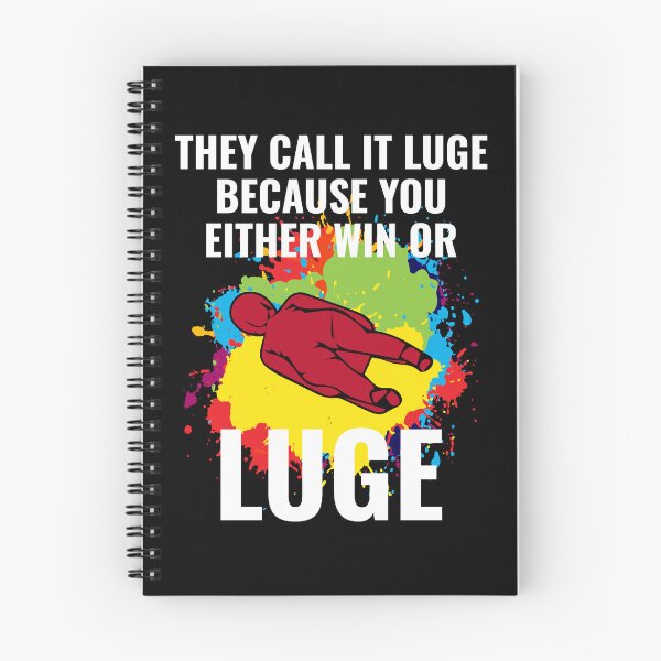 Item preview, Luge Sledding Sledge Race Extreme Winter Sports designed and sold by TastefulTees.