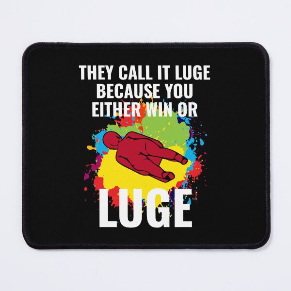Item preview, Luge Sledding Sledge Race Extreme Winter Sports designed and sold by TastefulTees.