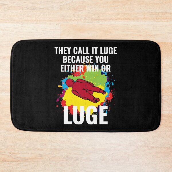 Item preview, Luge Sledding Sledge Race Extreme Winter Sports designed and sold by TastefulTees.