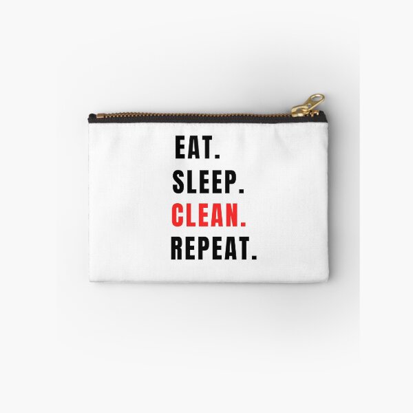 Item preview, Eat. Sleep. Clean, Repeat. designed and sold by LadyViry.
