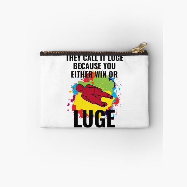 Item preview, Luge Sledding Sledge Race Extreme Winter Sports designed and sold by TastefulTees.
