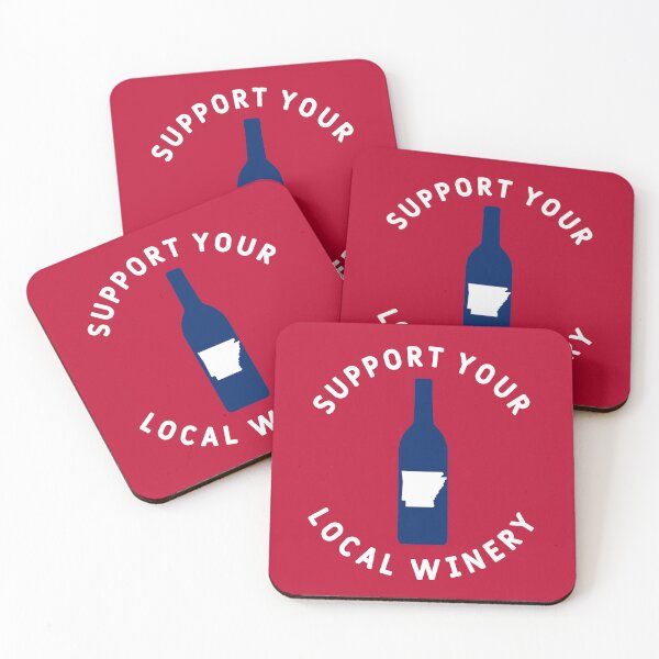 Item preview, Support Your Local Winery Arkansas designed and sold by fearcity.
