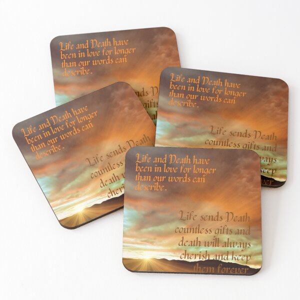 Item preview, The love story between life and death stickers and poster designed and sold by Pugnaciousprint.