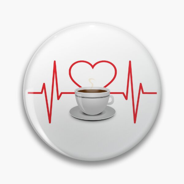 Item preview, Heartline Coffee (I LOVE COFFEE) designed and sold by BrandoCafe.