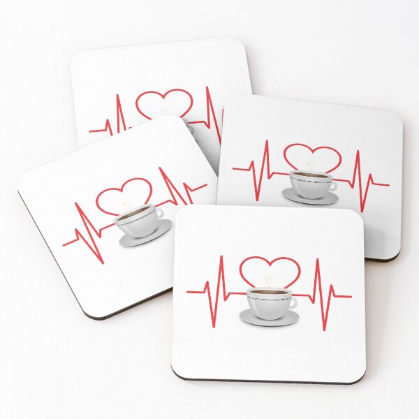 Item preview, Heartline Coffee (I LOVE COFFEE) designed and sold by BrandoCafe.
