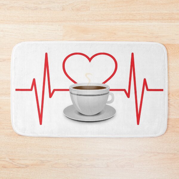 Item preview, Heartline Coffee (I LOVE COFFEE) designed and sold by BrandoCafe.