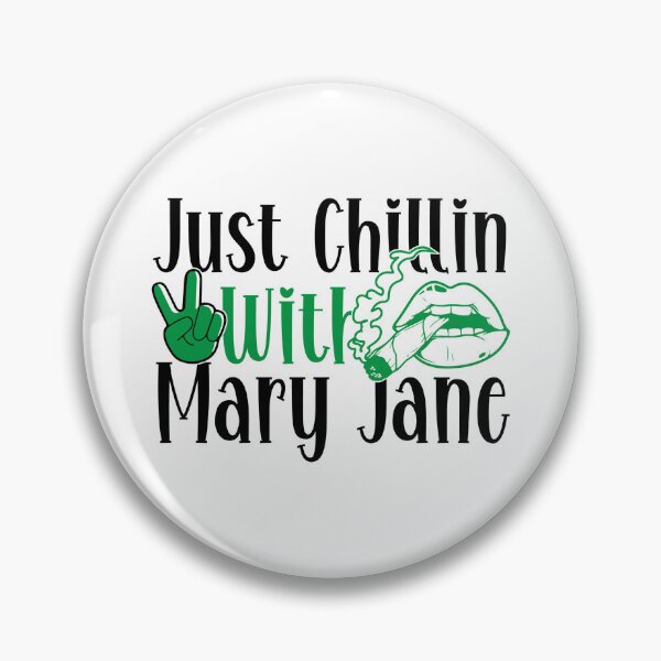 Artikelvorschau, Just Chillin' With Mary Jane-Weed-Geschenkidee entworfen und verkauft von BRtisticDesigns.