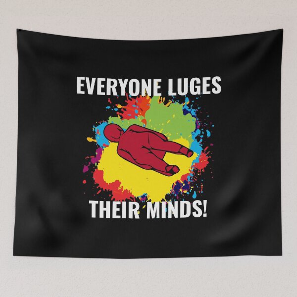 Item preview, Luge Sledding Sledge Race Extreme Winter Sports designed and sold by TastefulTees.