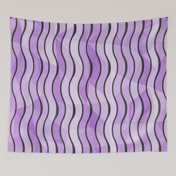 Item preview, Squiggly Purple Lines designed and sold by Vector Scout Lab.