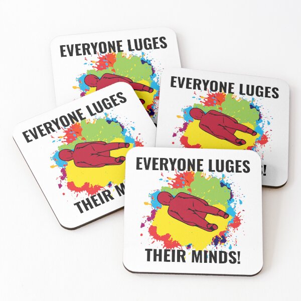 Item preview, Luge Sledding Sledge Race Extreme Winter Sports designed and sold by TastefulTees.
