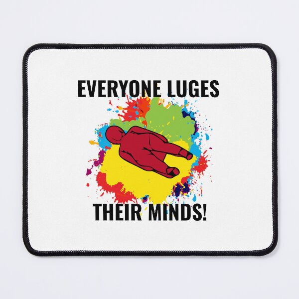 Item preview, Luge Sledding Sledge Race Extreme Winter Sports designed and sold by TastefulTees.