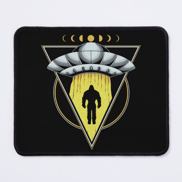 Item preview, Aliens abducting Bigfoot-gift idea for UFO & Bigfoot believers designed and sold by BRtisticDesigns.