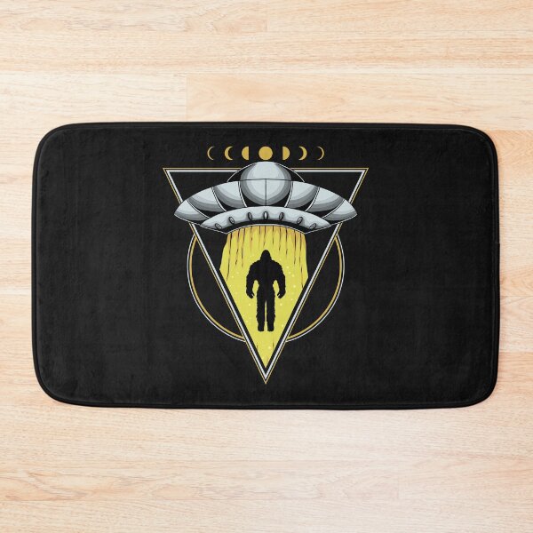 Item preview, Aliens abducting Bigfoot-gift idea for UFO & Bigfoot believers designed and sold by BRtisticDesigns.