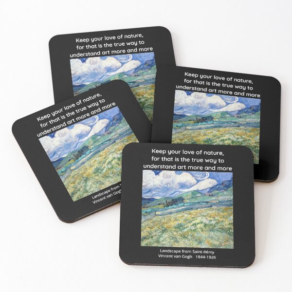 Item preview, Vincent van Gogh, Landscape from Saint Remy, 1889 designed and sold by Michael Dietrich.