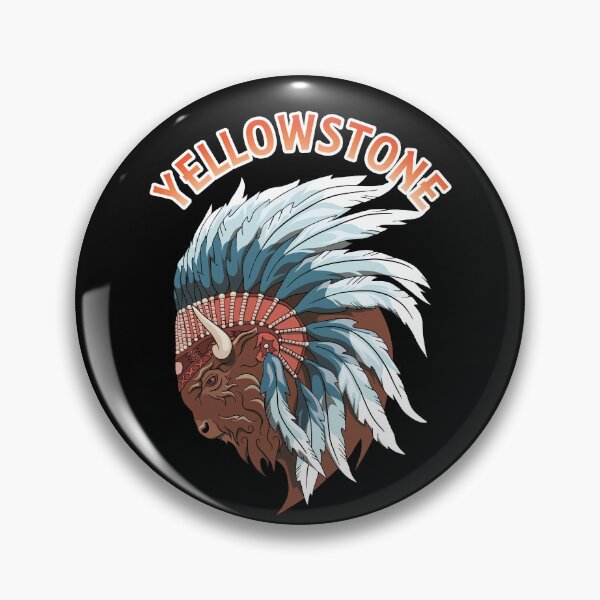 Item preview, American Bison - Buffalo Face - Yellowstone designed and sold by TMBTM.