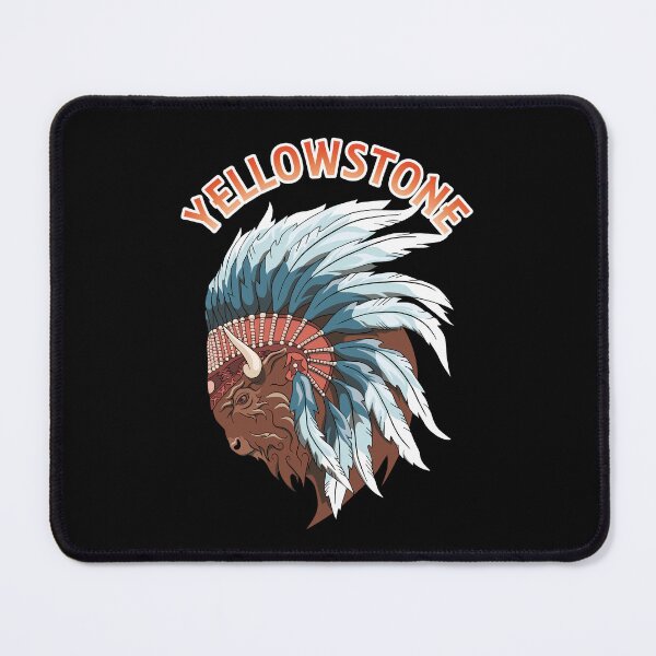 Item preview, American Bison - Buffalo Face - Yellowstone designed and sold by TMBTM.