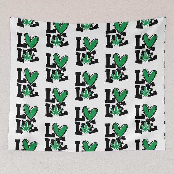 Item preview, Love Weed design-420 gift idea for adults designed and sold by BRtisticDesigns.