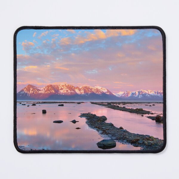 Item preview, Landscape of mountains near water designed and sold by Midnight-Hour.