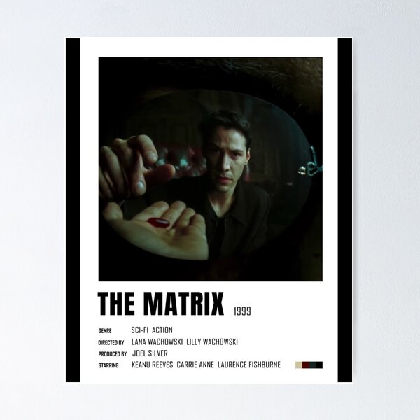 Artikel-Vorschau von Das minimalistische Matrix-Poster Classic., designt und verkauft von knaubtvzenze.