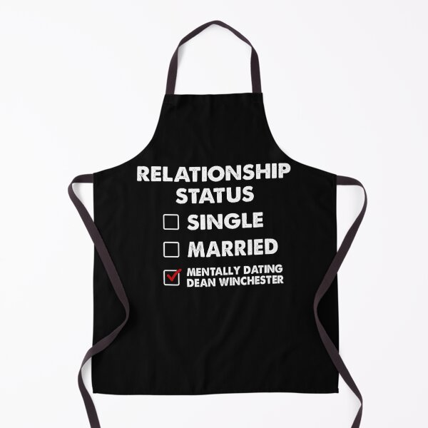 Item preview, Relationship status Single Married Mentally dating dean winchester designed and sold by addylolanden.