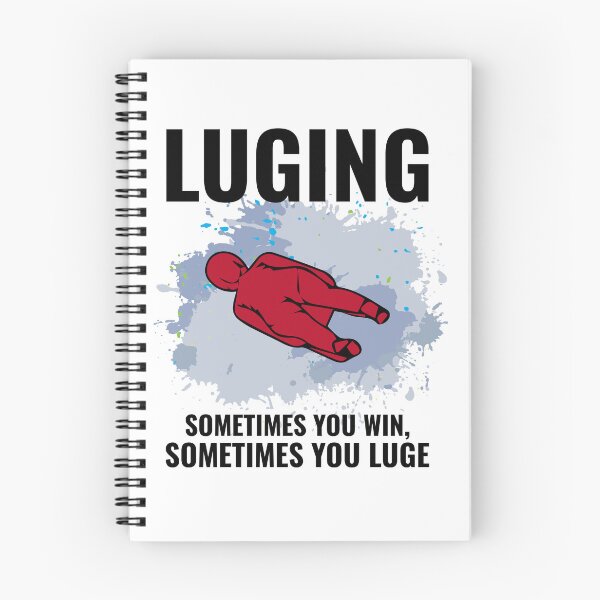 Item preview, Luge Sledding Sledge Race Extreme Winter Sports designed and sold by TastefulTees.