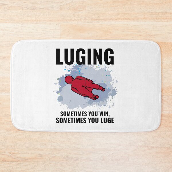 Item preview, Luge Sledding Sledge Race Extreme Winter Sports designed and sold by TastefulTees.
