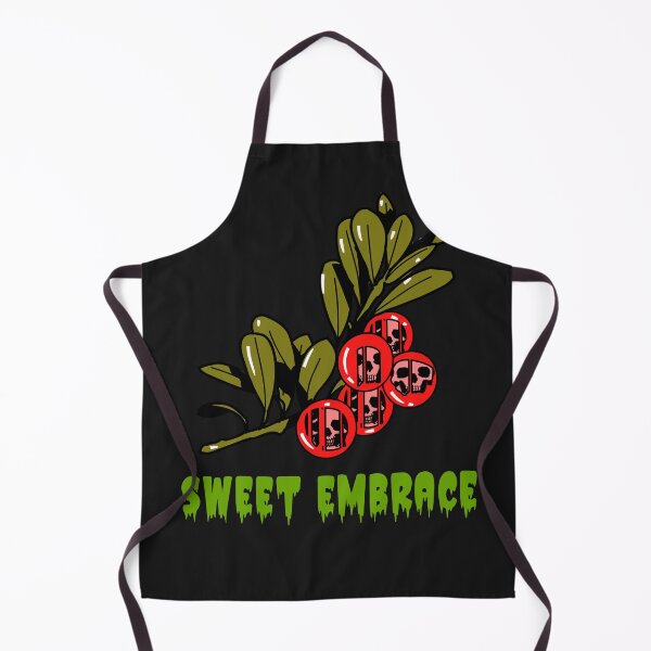 Item preview, Sweet embrace of berries, skull in redberries designed and sold by MindBlownWill.