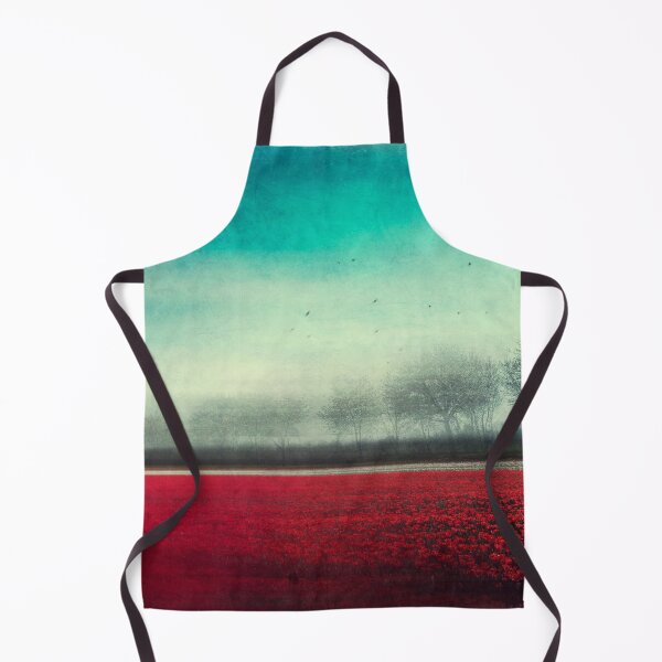 Item preview, Fading Memory - Red Field Of Tulips Abstract designed and sold by Dyrk Wyst Redbubble Shop.