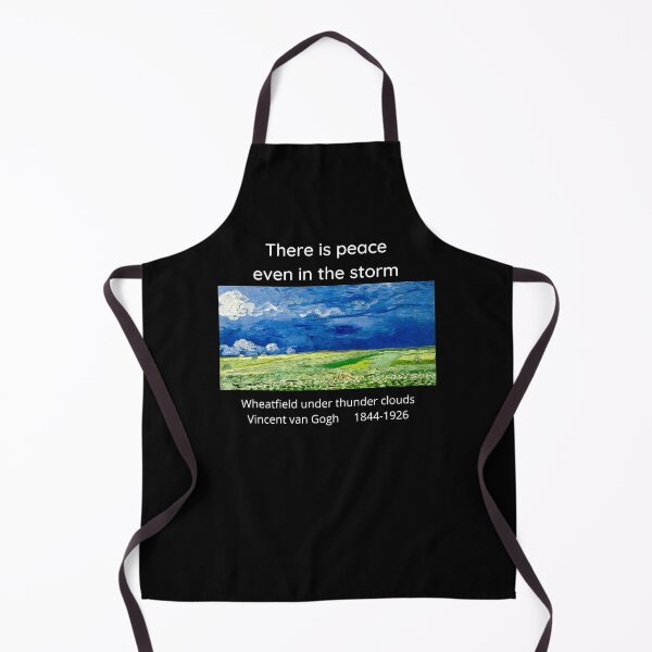 Item preview, Vincent van Gogh, Wheatfield under thunderclouds, 1890 (dark) designed and sold by Michael Dietrich.