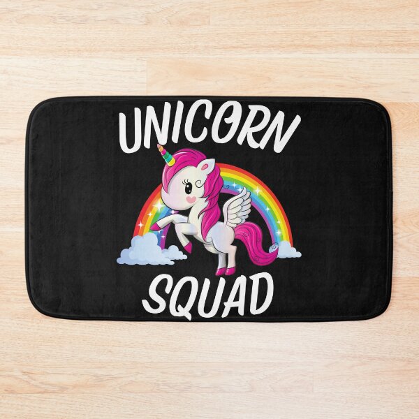 Item preview, Unicorn Squad Rainbow Clouds Queen Unicorn for a Girls Kids designed and sold by PuPPuB.