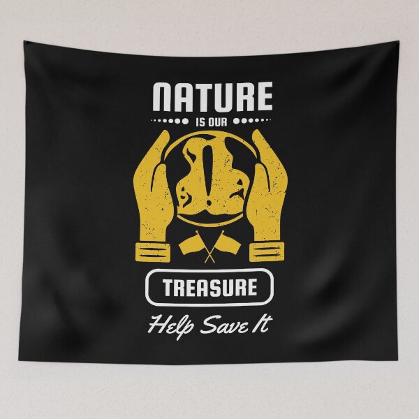 Item preview, Earth Day, Nature Is Our Treasure Help Save It designed and sold by Fabvity.