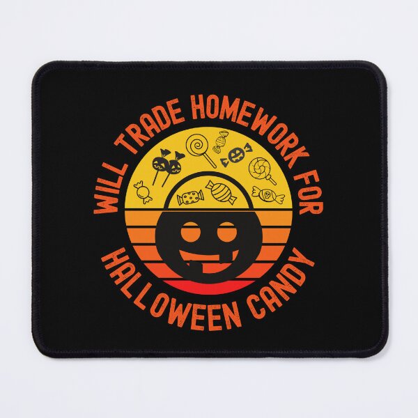Item preview, Children's School Halloween - Will Trade Homework For Halloween Candy - School Halloween Party, Kids Trick Or Treat, Student Halloween designed and sold by jadedscientist.