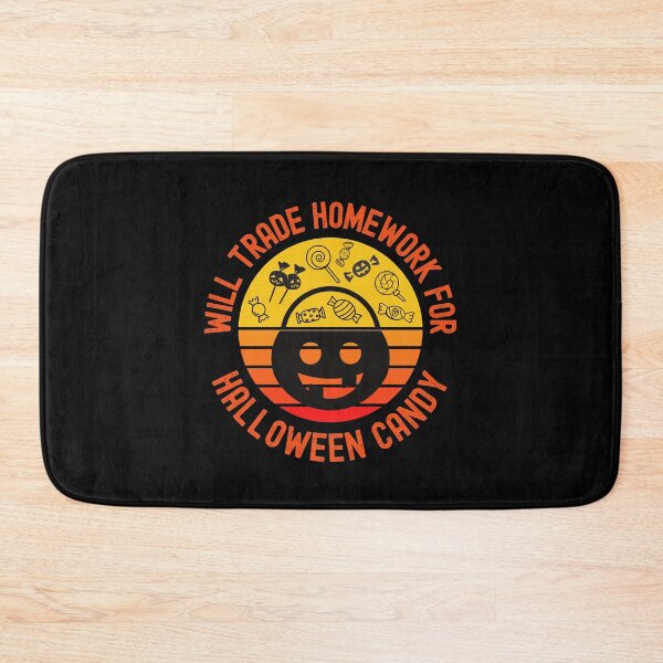 Item preview, Children's School Halloween - Will Trade Homework For Halloween Candy - School Halloween Party, Kids Trick Or Treat, Student Halloween designed and sold by jadedscientist.