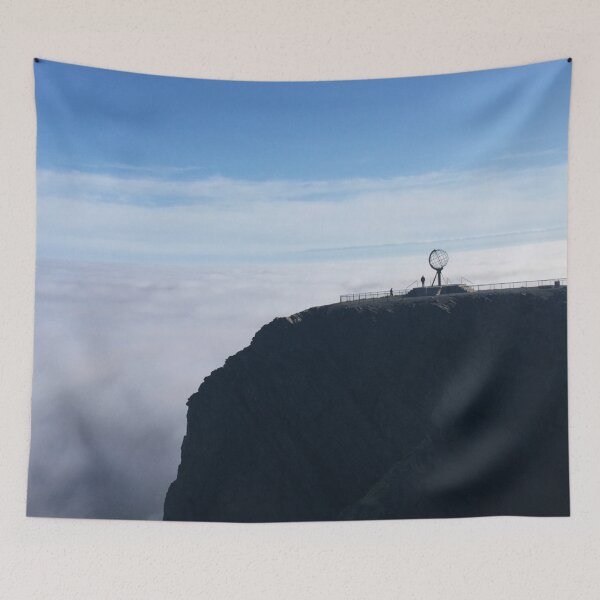 Item preview, View To North Cape Plateau Blue designed and sold by nnprintdesign.