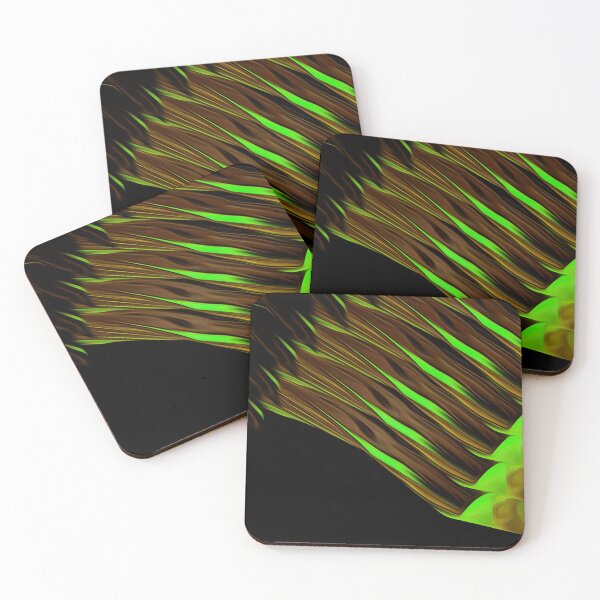 Item preview, Green Feather Leaves designed and sold by fatenanwar.