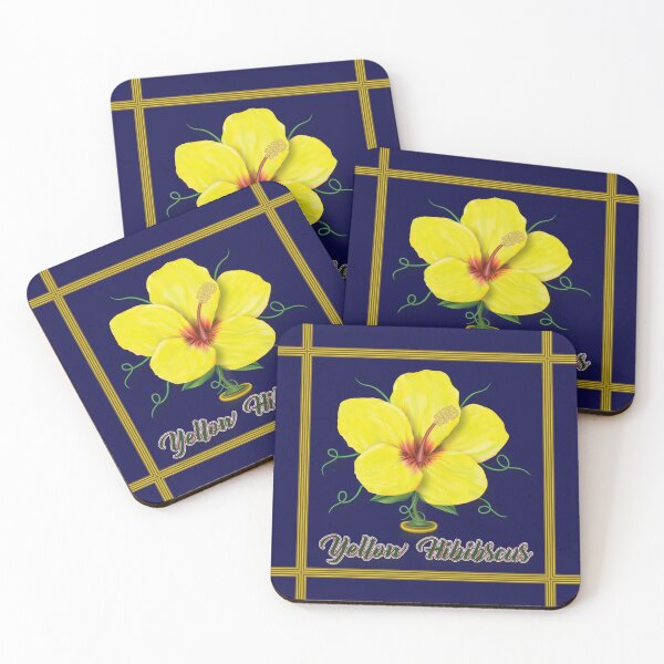 Item preview, Yellow Hibiscus 05 designed and sold by deux16moulins.