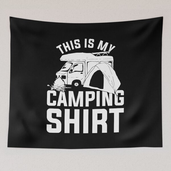 Item preview, Nature Outdoor Camp Caravan Funny Camper Camping designed and sold by bestshirtdesign.