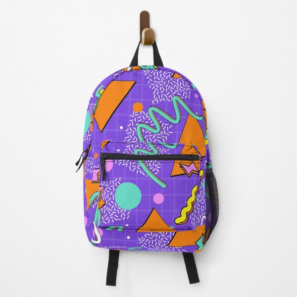 Item preview, Memphis Synthwave Purple Pattern designed and sold by MaiZephyr.