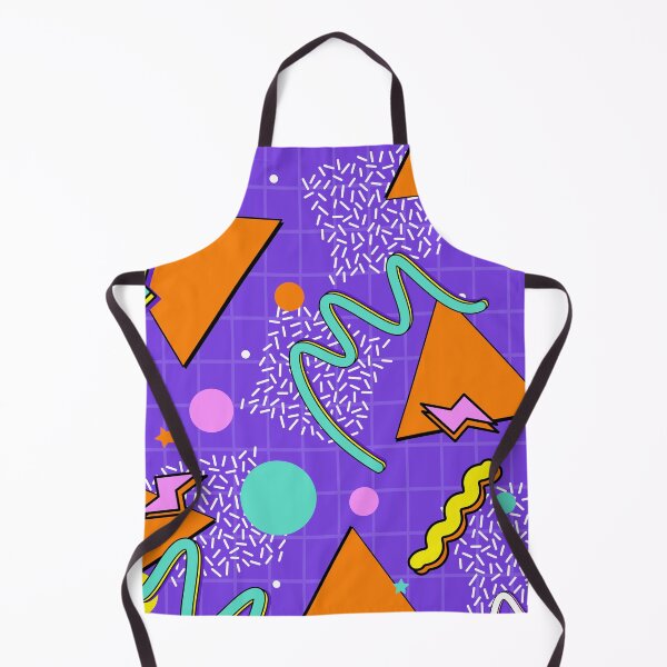 Item preview, Memphis Synthwave Purple Pattern designed and sold by MaiZephyr.