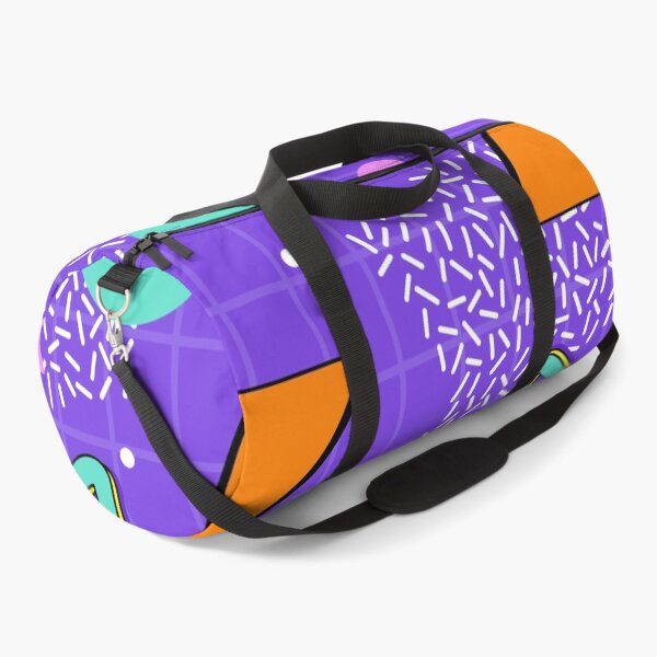 Item preview, Memphis Synthwave Purple Pattern designed and sold by MaiZephyr.