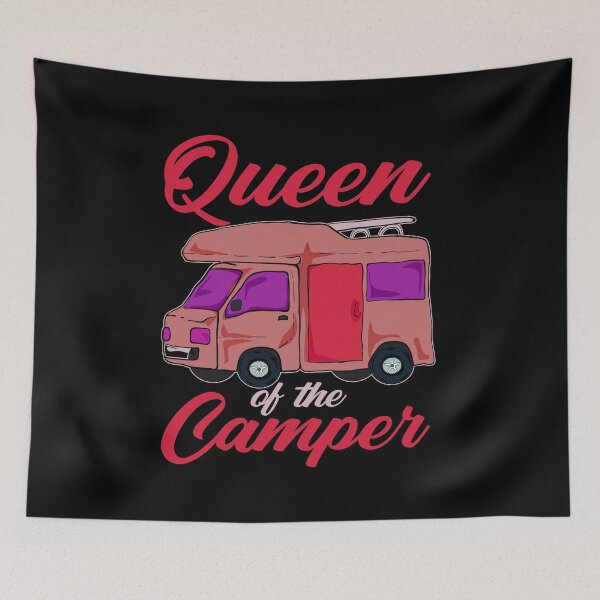 Item preview, Caravan Outdoor Queen Nature Camp Adventure Camper Funny Camping designed and sold by bestshirtdesign.