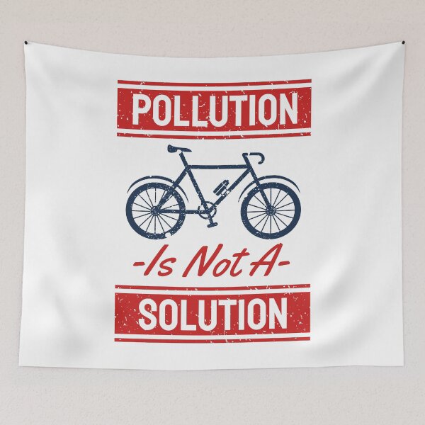 Item preview, Pollution Is Not A Solution Earth Day Nature designed and sold by Fabvity.