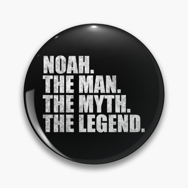 Item preview, Noah Name Noah The Man The Myth The legend designed and sold by Teelogic.