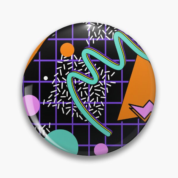 Item preview, Memphis Synthwave Black Aesthetic designed and sold by MaiZephyr.
