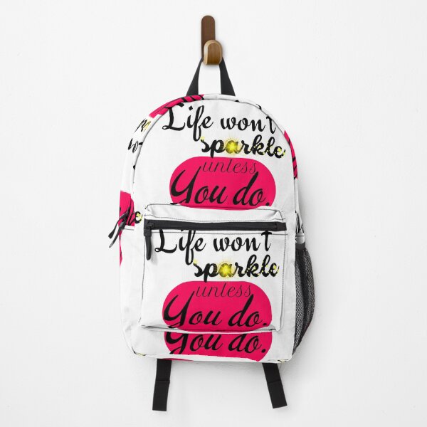Item preview, The beauty of life - Life won't sparkle unless you do. designed and sold by Fanatic Nerd.