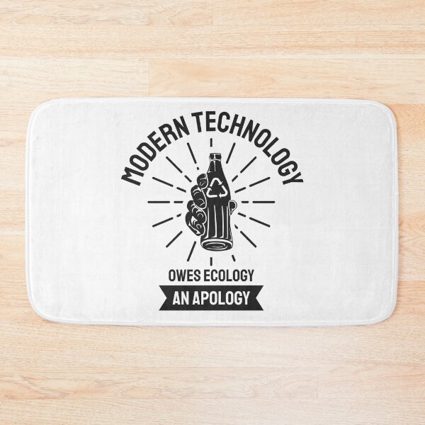 Item preview, Earth Day Modern Technology Owes Ecology Apology designed and sold by Fabvity.