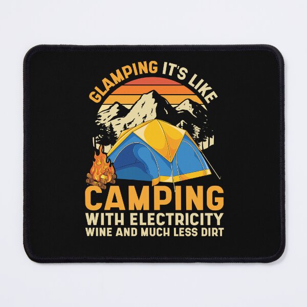 Item preview, Outdoor Camp Glamping Funny Camper Nature Camping designed and sold by bestshirtdesign.